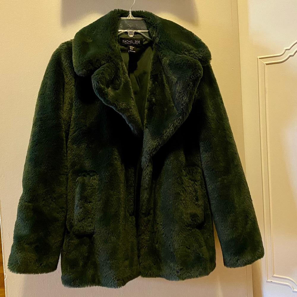 XS Rachel Zoe faux fur coat